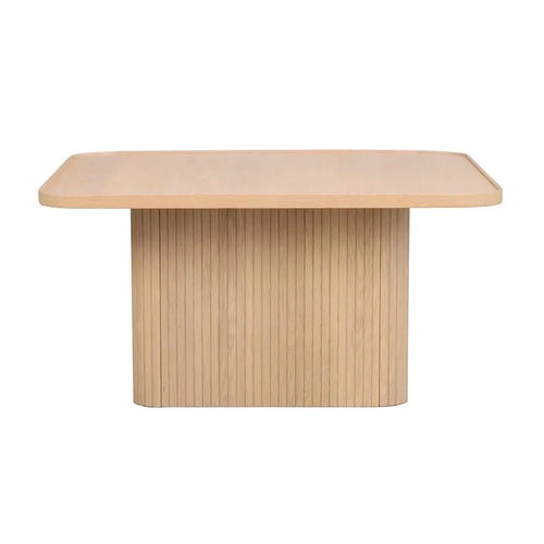 Sullivan salongbord 80x80 cm hvitpigmenterad