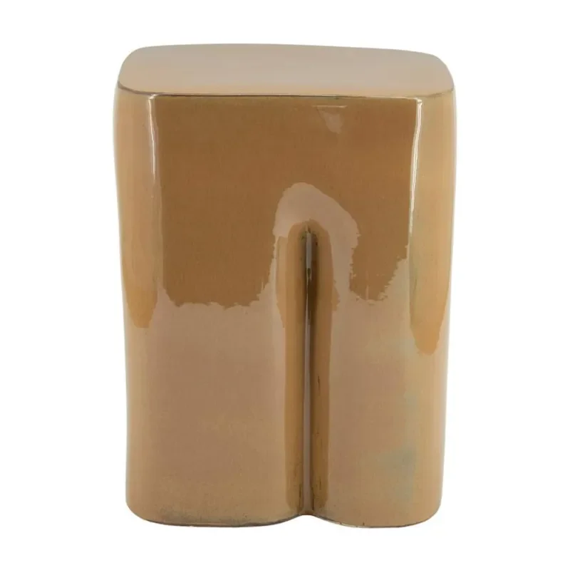 Miga glaze 33x33x42,5 cm Leirtøy Brun