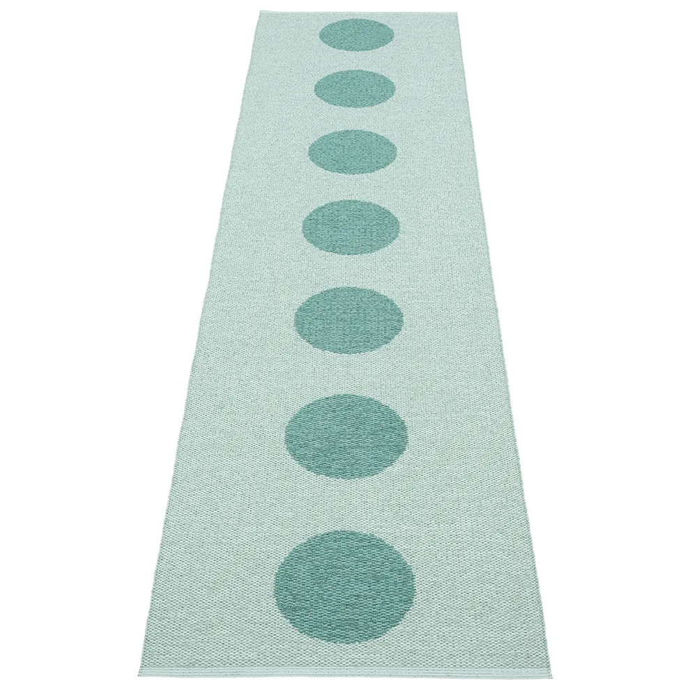Vera Pop teppe Jade/Pale Turquoise 70 x 280cm