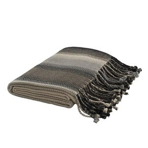 Pledd Adonis 130 x 180 cm Stripe Brown Artwood