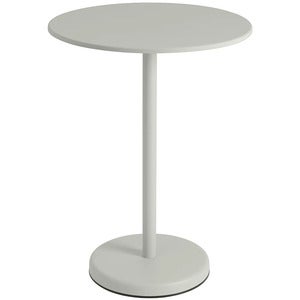 Linear Steel Barbord Ø70 h: 95 cm Grey 