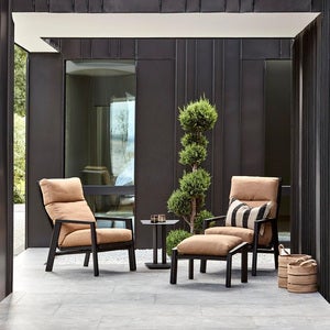 Slide fotskammel Sort/Cinnamon Gold