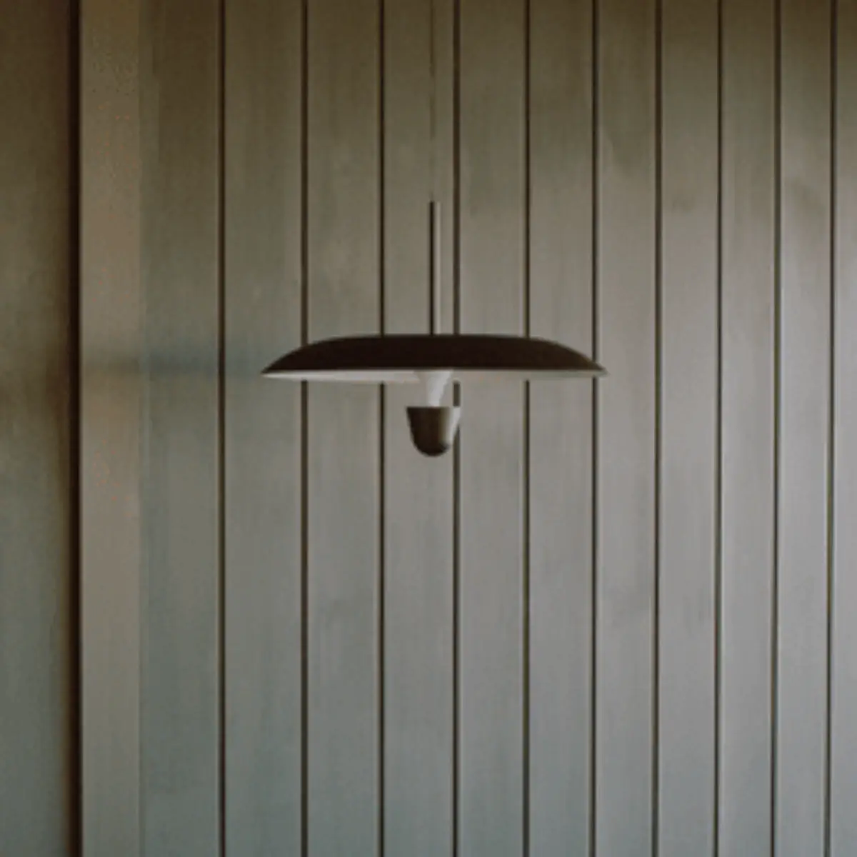 Kantarell Pendellampe Ø55 Svart