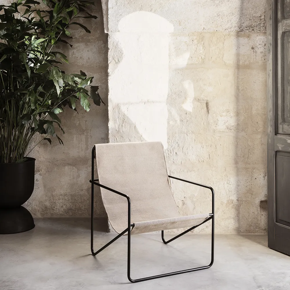 Desert Lounge Lenestol Black/Cloud