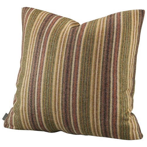 Glensdale Stripe Olive putetrekk 50x50 cm