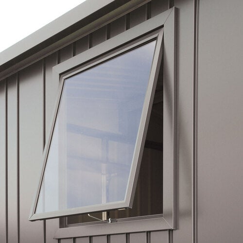 Europe vinduselement Hagebod metallic kvartsgrå Biohort