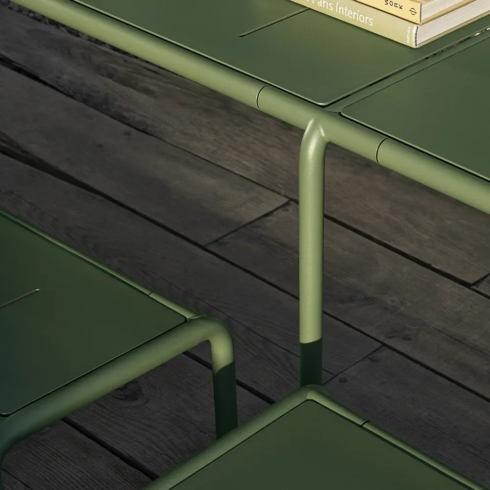  AVANTI benk stor-olivengrønn