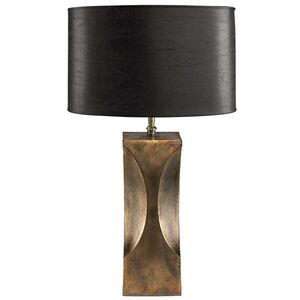 Vezzani Table Lamp Antique Brass Artwood