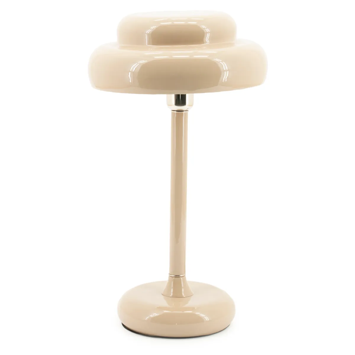 Dimbar bordlampe Pomm Beige H 47,5 cm