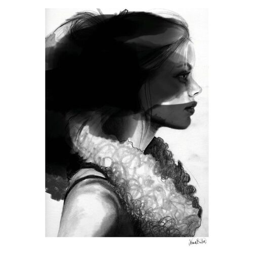 Anna Bülow poster Face 2 50x70 cm 