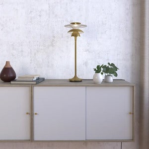 Picasso bordlampe 460 mm Antikk messing