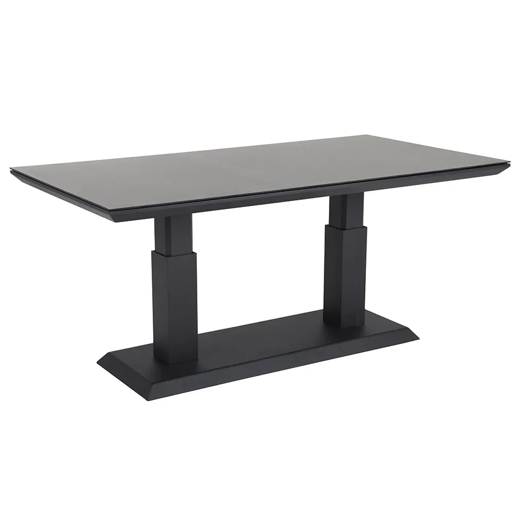 Heis Salongbord  heve- og senkbart 79x150 cm svart