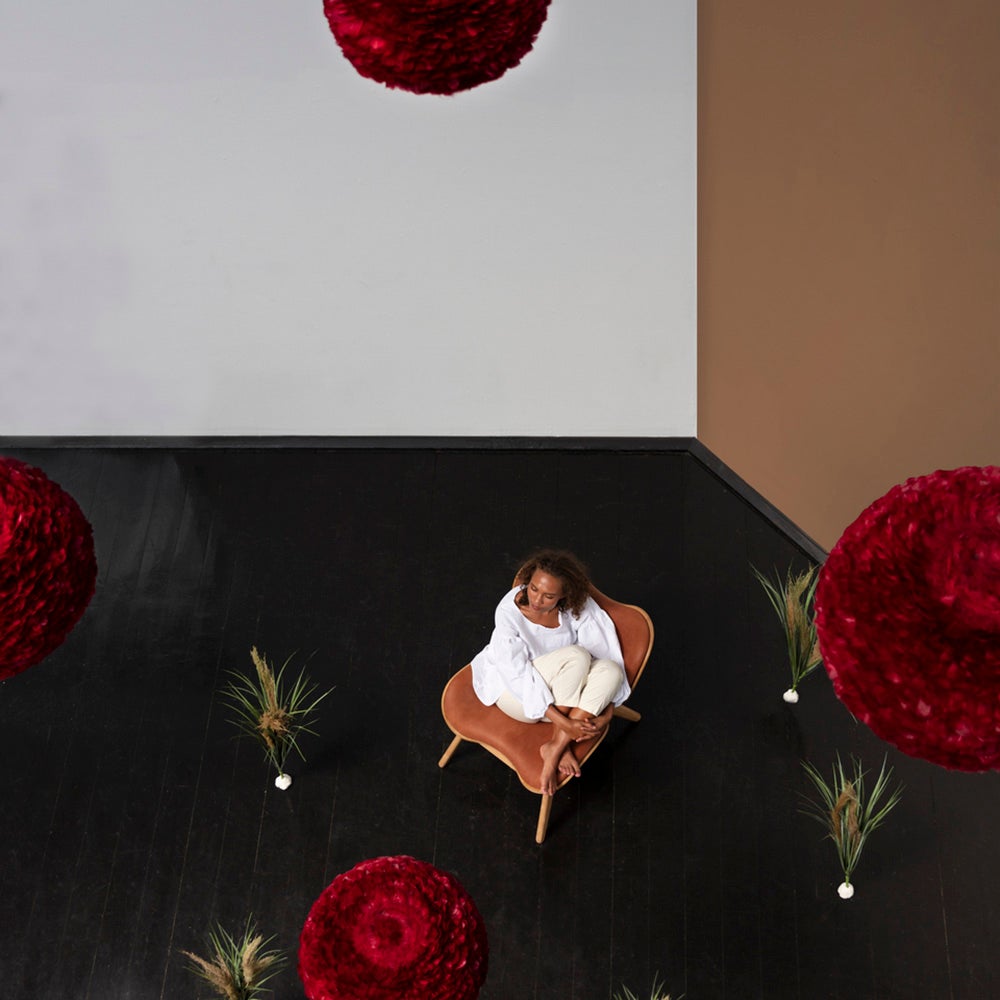 Eos Lampeskjerm Medium Ø45 cm Red