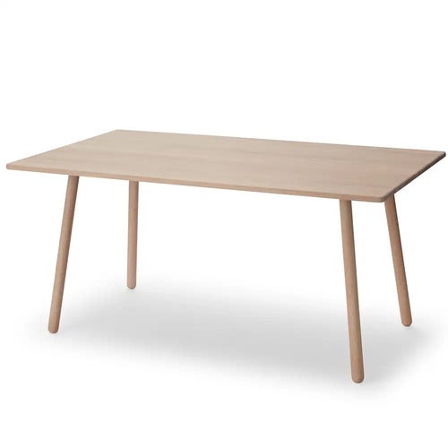 Georg Spisebord 155x90 cm Hvitoljet eik