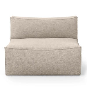 Catena Sofa Center L100 - Wool Boucle - Natural