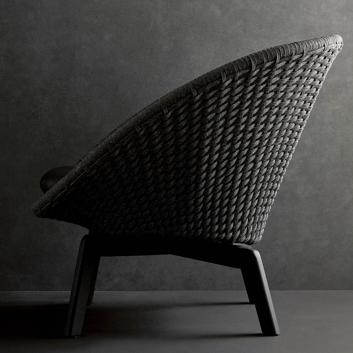 Peacock Loungestol Svart