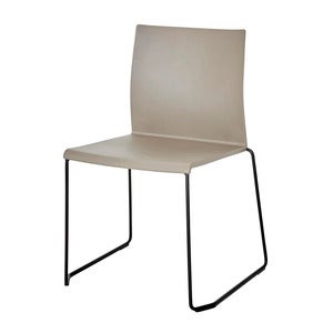 Artesia spisestol Mineral Grey/Black