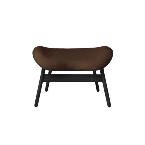 A Conversation Piece Ottoman Fotskammel Black Oak/Teddy Brown