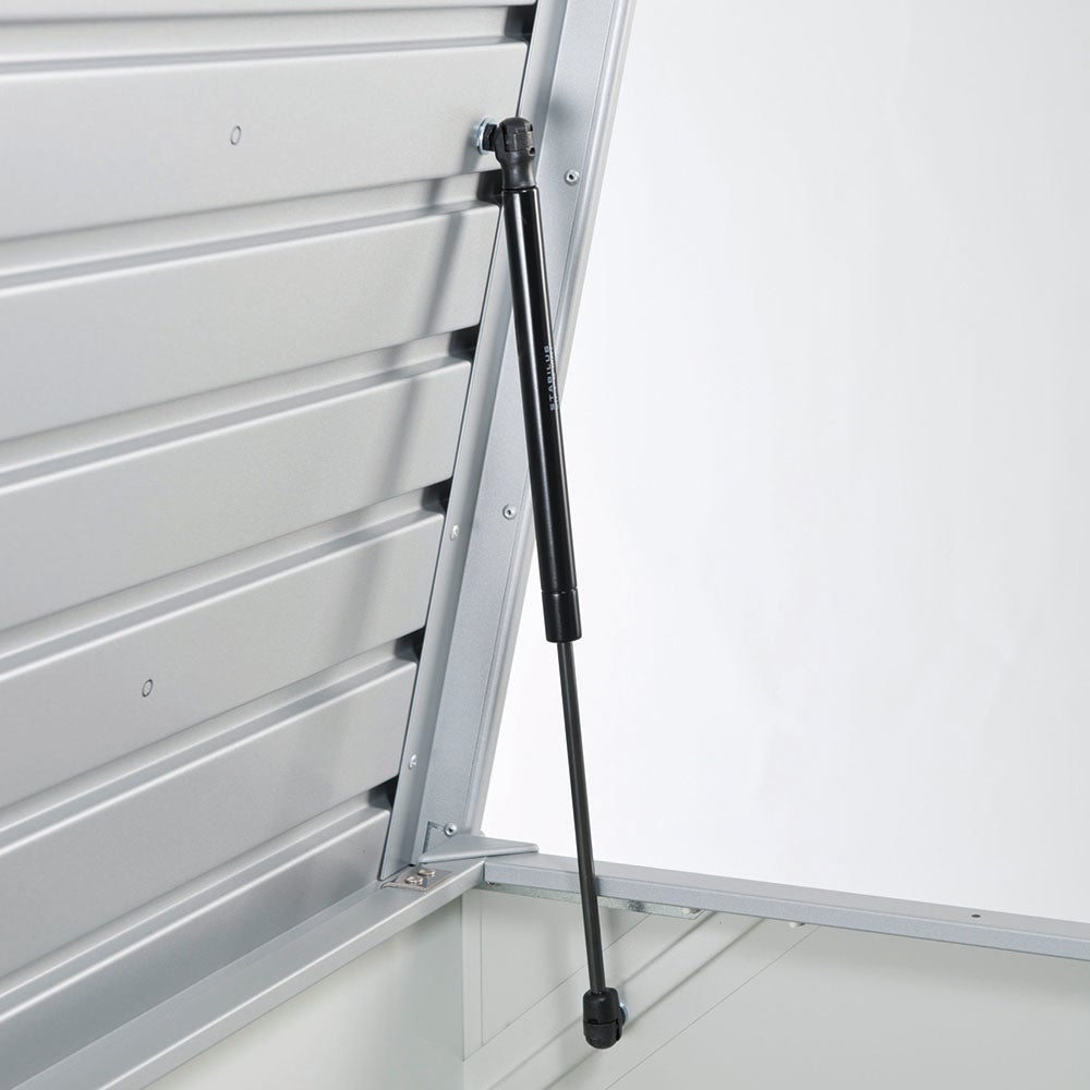 LeisureTime Box 200 metallic silver 