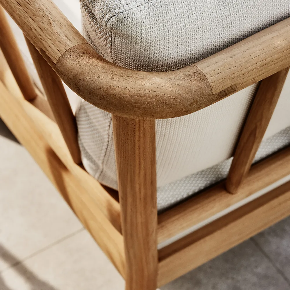 Tradition hjørnemodul Light Sand/Teak 