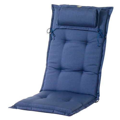 Canyon 8 cm stillingspute i strukturdralon blå