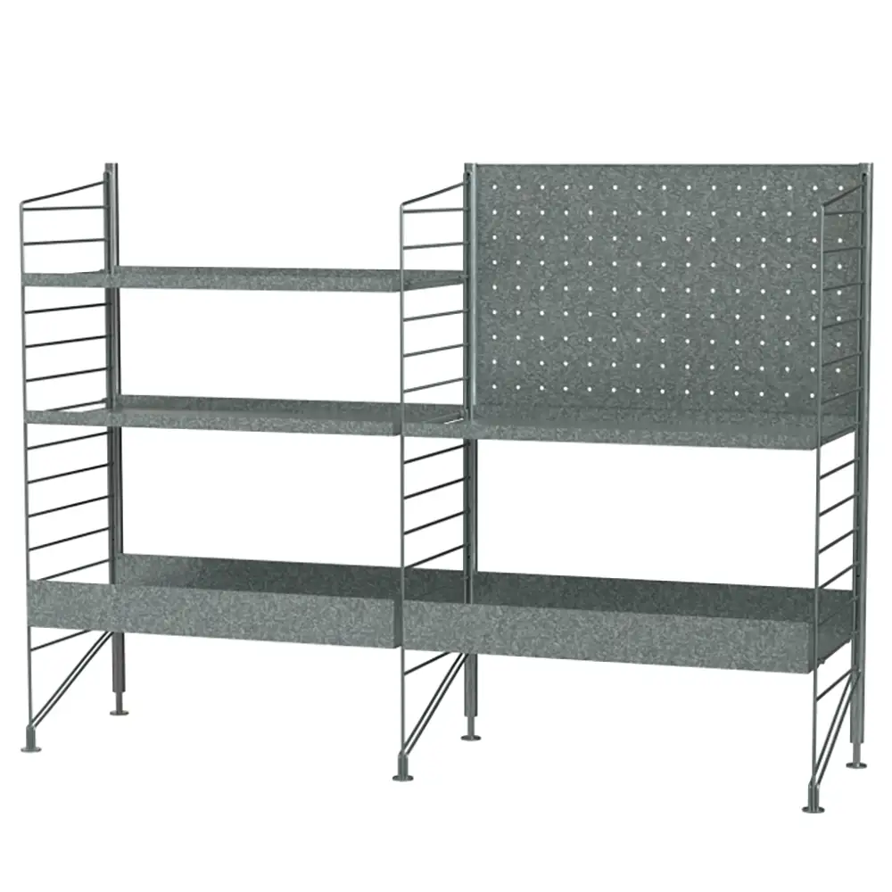 Frittstående panel Galvanisert