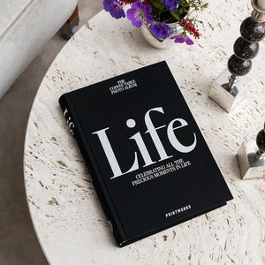 Photo Book - Life, Black