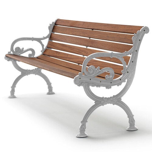 Byarum sofa 155cm natur / oljet mahogni