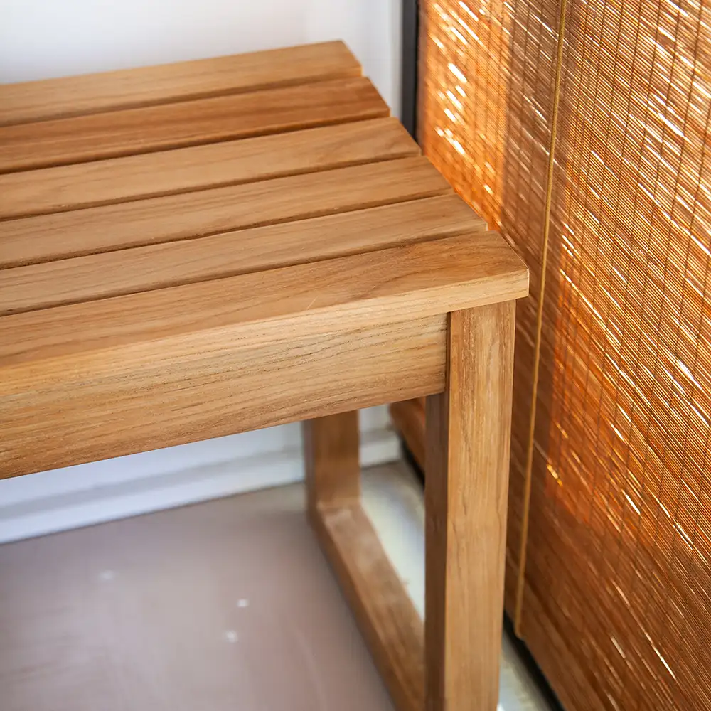 Vega 120 cm bænk/sofa teak 