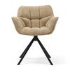 Carnaby stol med armlener Soft Walnut