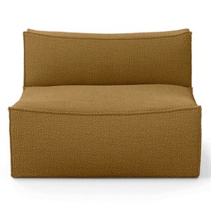 Catena Sofa Center L100 - Wool Boucle - Sugar Kelp