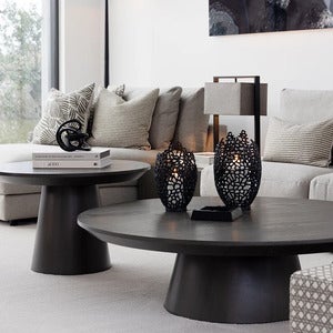 Nomad Leaf Putetrekk Linen 50x50 cm