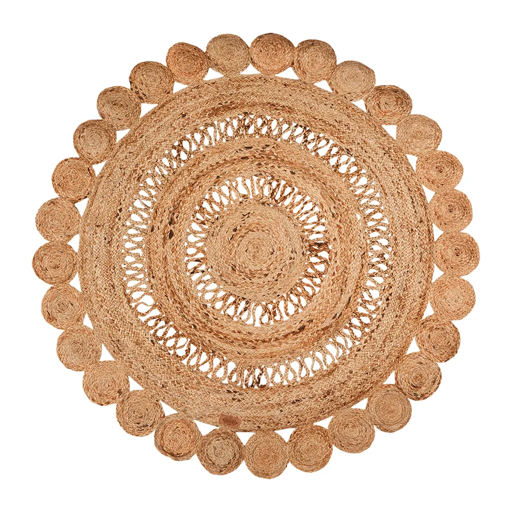 JUNI matte jute Ø150 cm