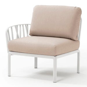 Komodo siste del White-Canvas Sunbrella