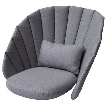 Peacock Loungestolpute Grey