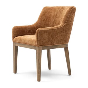 Whistler stol med armlener Maroon Brown