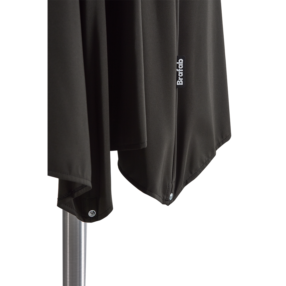 Abriola parasoll 330 cm svart