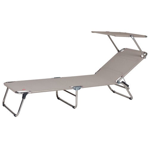 Amigo solseng top aluminium/textilene taupe 