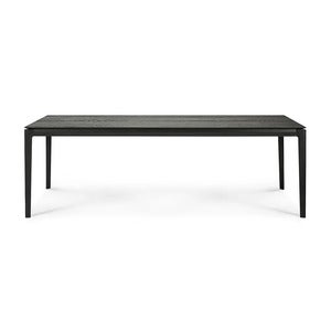Bok Spisebord 100x240 cm Svart eik