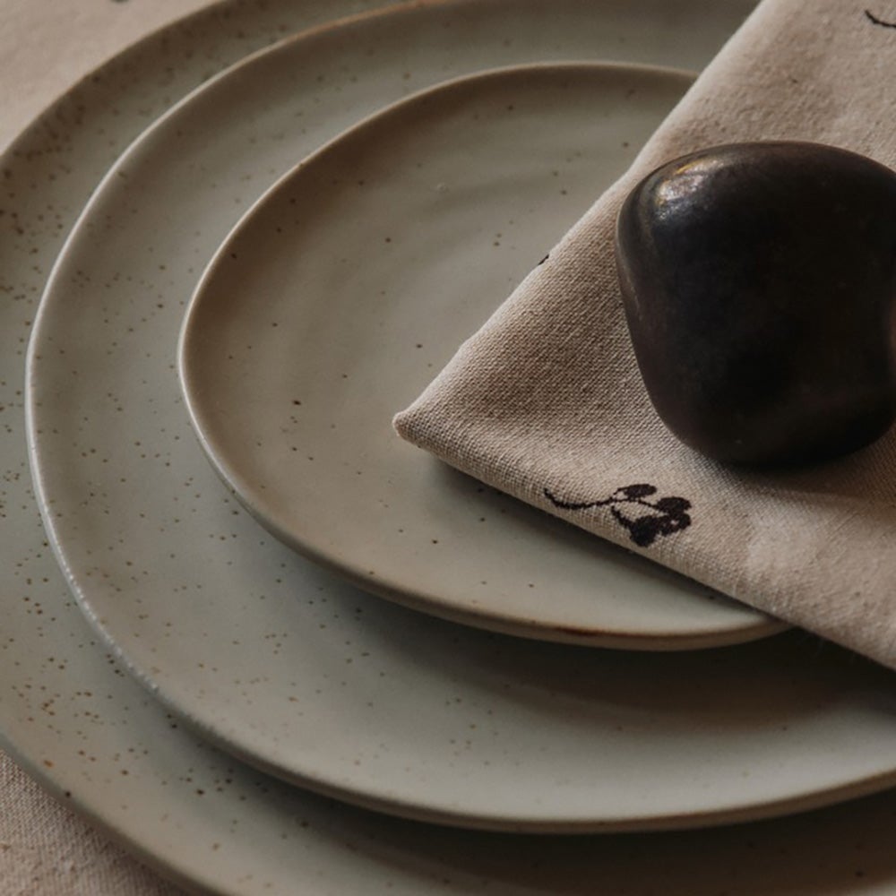 Baies servietter 4-pakning naturlig/mørk sjokolade