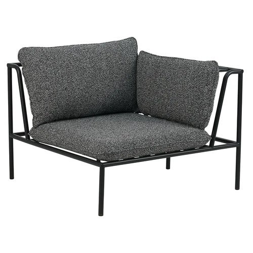 Collier hjørnestykke Svart / Teddy ant