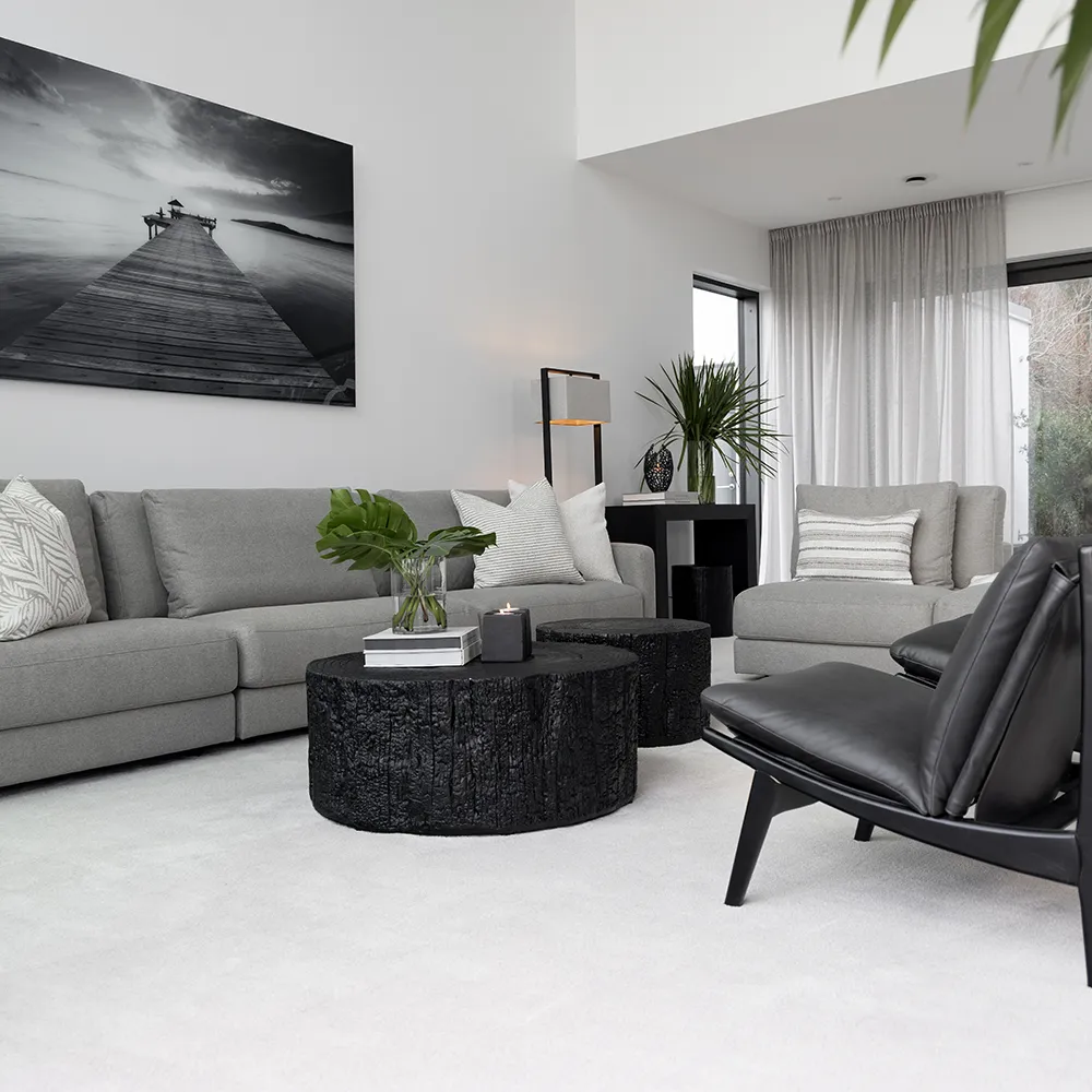 Timber Salongbord 60 cm Svart