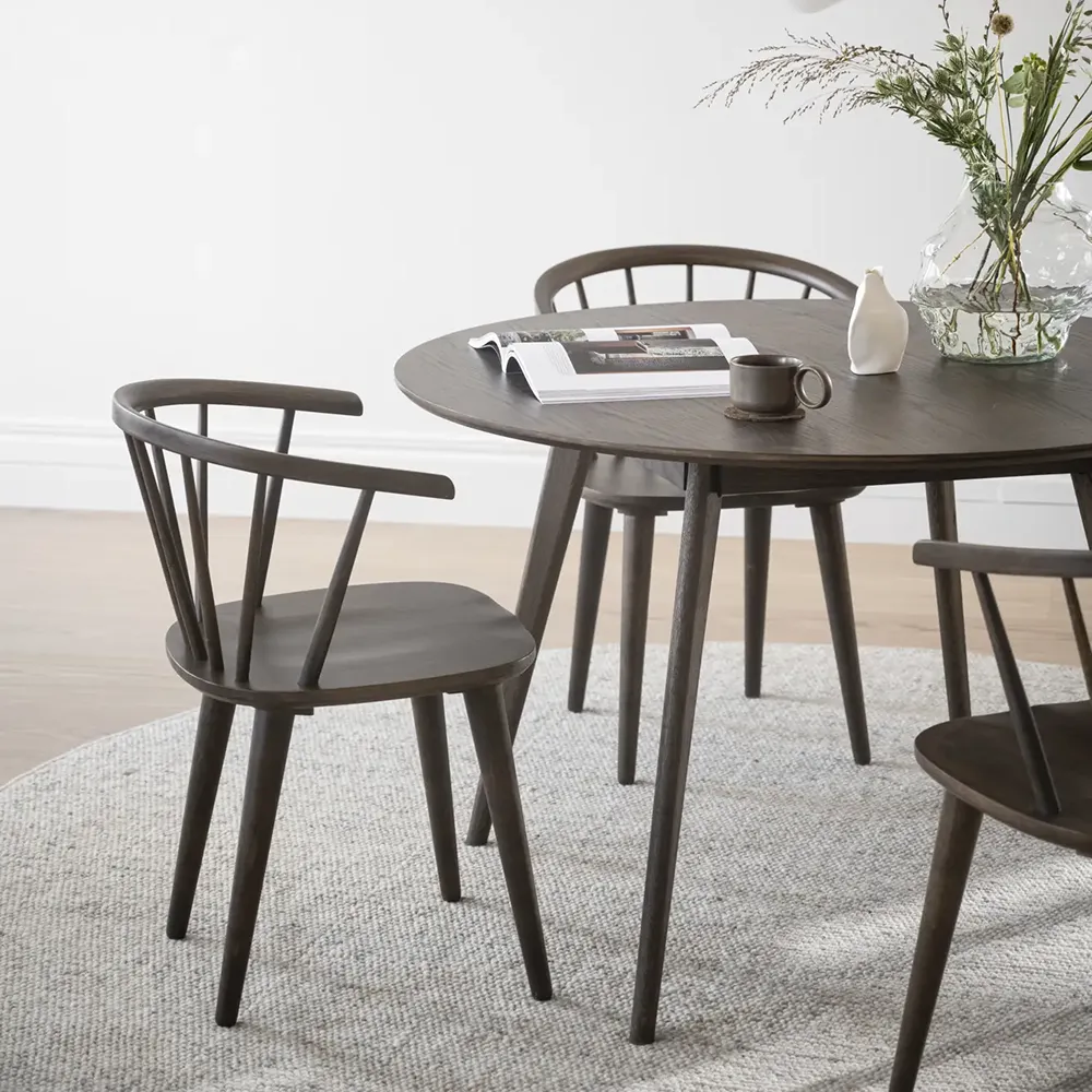 Carmen spisestol brun