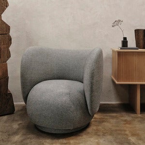 Rico Lounge Lenestol Main Line Flax - Navy