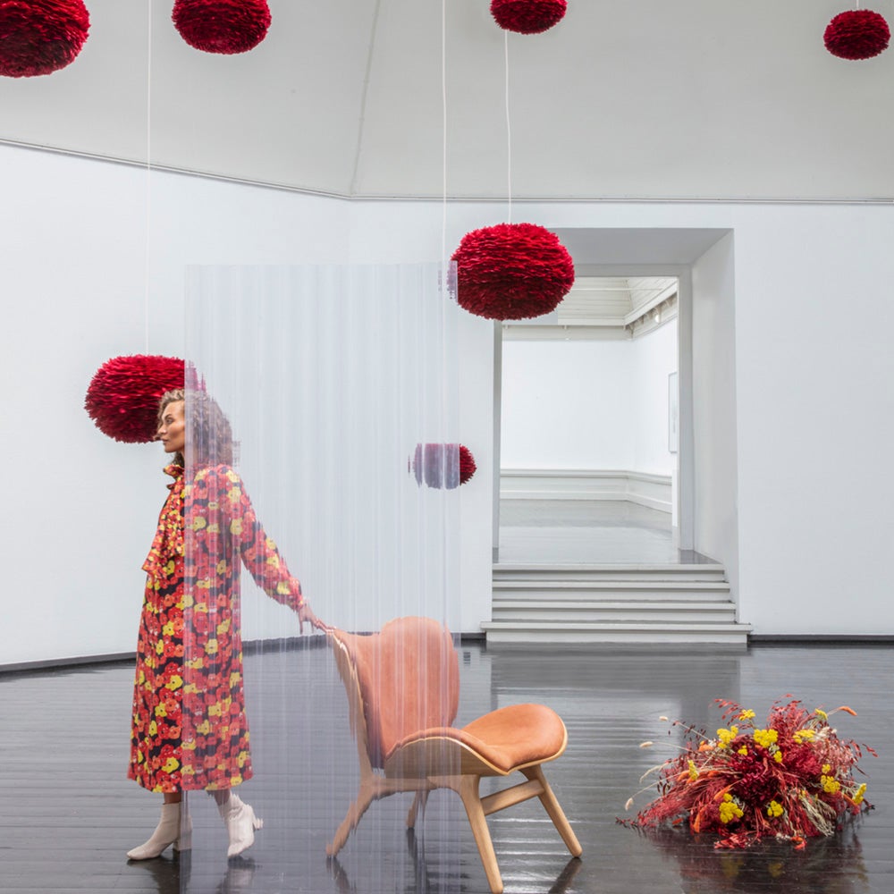 Eos Lampeskjerm Medium Ø45 cm Red