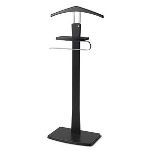 Zeve Serveringssett for menn Svartbeiset ask/gråstål