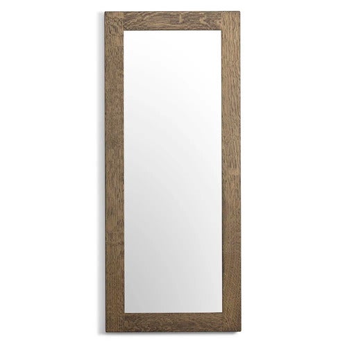 Nova Mirror 90x38 cm røkt eik