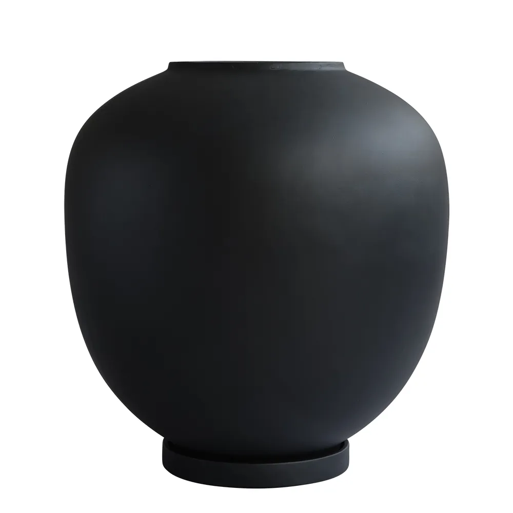 Sunao vase Hexa - Black