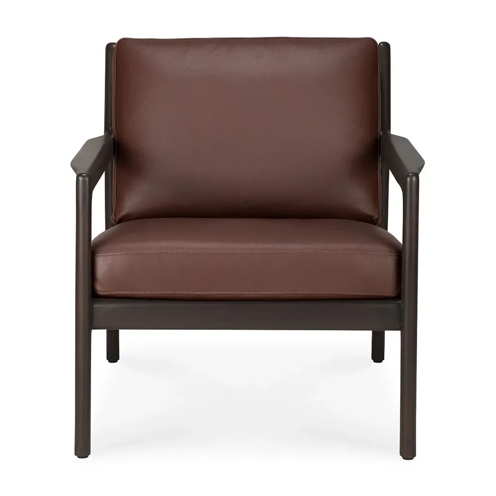 Jack Lenestol Burgundy skinn