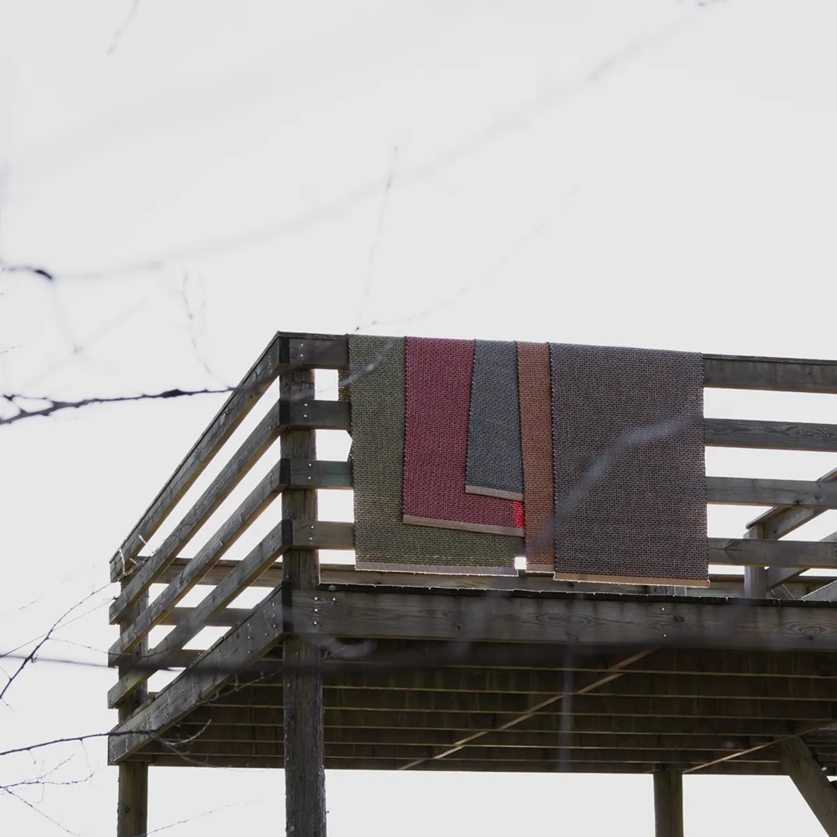 Vaskbar Plastmatte NILS Dark Brown 70x120 cm